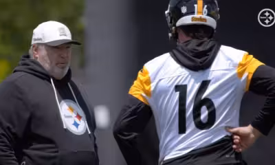 Aaron Rodgers' absence gave Drew Allar more Steelers reps in OTA work