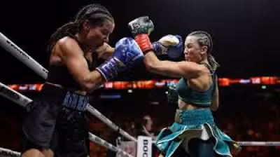 Jade Jones stops Federikita in second round at Manchester's AO Arena