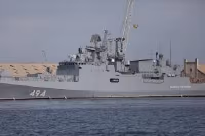 Russian Warship under investigation after warning shots near British yacht