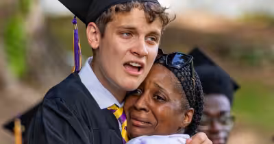 Wheeler School Viral Photo Shows Philip Spradlin and Deon Lucas