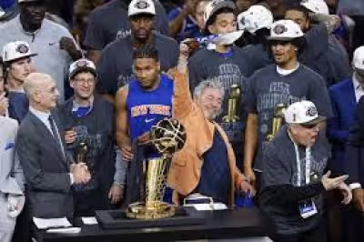 Jim Dolan gets his trophy as the New York Knicks end 53-year drought