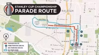 Hurricanes Parade logistics set for Downtown Raleigh on Saturday