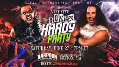 Hardy heads to Boston for TNA’s first Broken Hardy Party on June 27