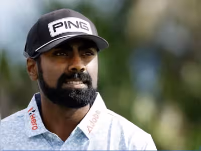 Sahith Theegala surges into top 10 at U.S. Open halfway stage