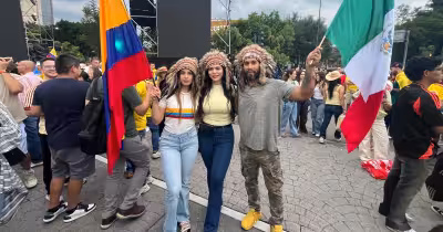 Guadalajara Banderazo Colombia draws thousands ahead of World Cup clash