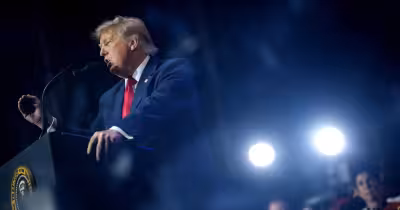 Great American State Fair Opening begins with Trump speech and performer backlash