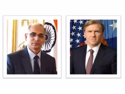 Elbridge A. Colby meets Vinay Mohan Kwatra at Pentagon on June 27