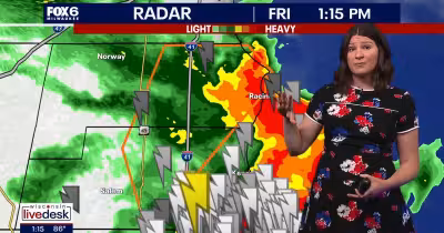 Severe Thunderstorm Warning risk rises as WMTV flags First Alert Days