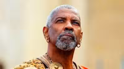 Denzel Washington repeats a life philosophy during the Gladiator II press tour