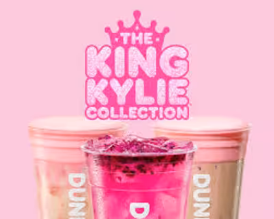 Dunkin' King Kylie debuts three pink drinks in limited July 8 launch
