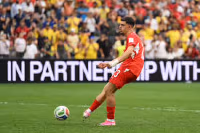 Zeki Amdouni sends Switzerland past Colombia and into the quarter-finals