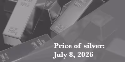 Silver Price Today: Silver Trades at $58.80, Down $2.36 on July 8