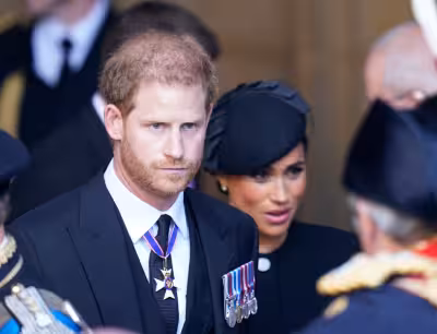 Meghan Markle stays away as Harry's U.K. trip turns tense