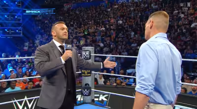 Nick Aldis appears on WWE RAW amid leave and title chaos