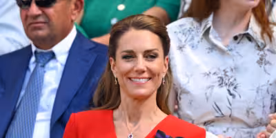 Kate At Wimbledon Today: Kate Middleton Returns for Women's Final in Red