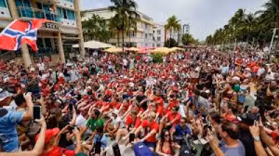 Ryerson Norway fans join England rush in Miami before quarter-final