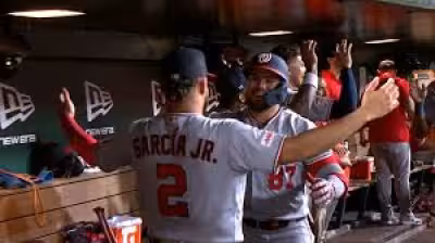 Nationals crush Athletics 23-4 behind Andrés Chaparro's eight-RBI night