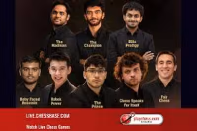 Chess at the Quantbox Chennai Grand Masters begins with eight-player elite field