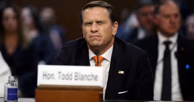 Todd Blanche Confirmation stalls over $1.766 billion fund questions