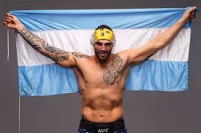 Santiago Ponzinibbio returns at UFC Abu Dhabi after year-long layoff