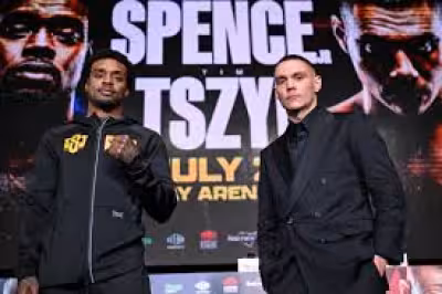 Errol Spence Jr faces Tszyu pressure as Sydney fight gets personal