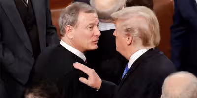 John Roberts pairs two Supreme Court rulings in a rubber-band message