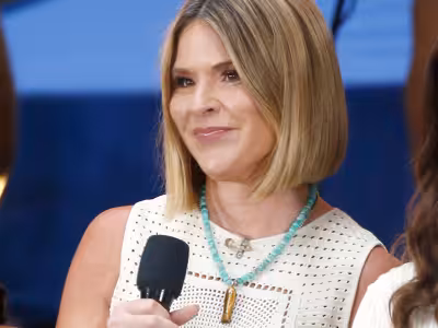 Jenna Bush Hager wears teal fish necklace in summer style moment
