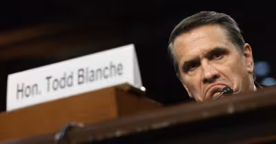 Slush fight stalls Todd Blanche nomination as Trump eyes withdrawal