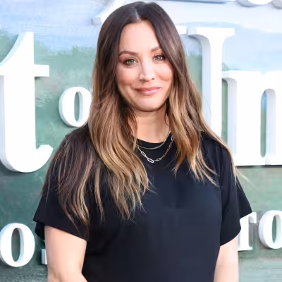 Tom Pelphrey and Kaley Cuoco share Matilda's painting moment on Instagram