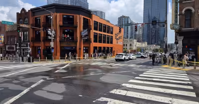Nashville pedestrian crash leaves 1 dead, 3 hospitalized downtown