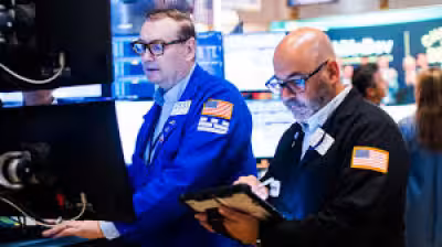 The Wall Street Journal says the Dow hits a record as Strait of Hormuz hopes lift stocks