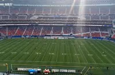 Buffalo Bills New Stadium debut shows big concourses and murky signs