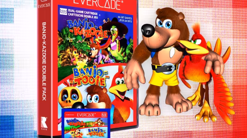 Blaze Entertainment adds Banjo-Kazooie Double Pack to Evercade, alongside Gears Of War: E-day news