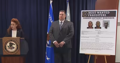 Darren Anthony Robinson: FBI offers $150,000 reward in $100M fraud case