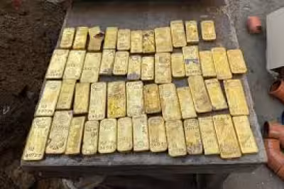 Belgium Gold Bars found by student Kobe in hidden Dendermonde wall
