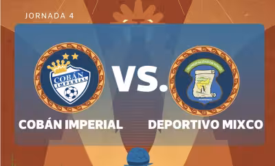 Cobán Imperial Mixco open fourth round at Estadio José Ángel Rossi