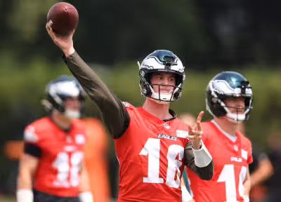Hollywood Brown projected onto Eagles' 53-man roster before preseason