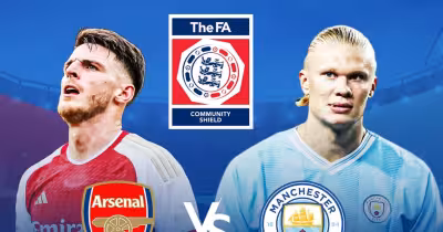 Riccardo Calafiori and Arsenal face Manchester City in Wembley’s Community Shield