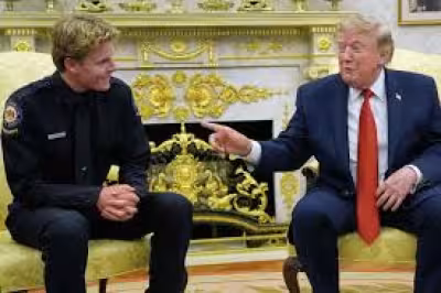 Donald Trump And Nathaniel Raye Meeting Honors Teen Lifeguard Ryder Williams