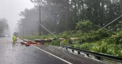 Naalehu cut off as Lala damages bridges, roads and emergency access