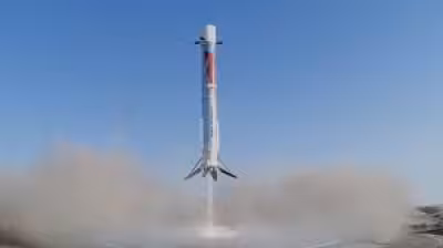 Rocket milestone narrows SpaceX gap as share unlock weighs on stock