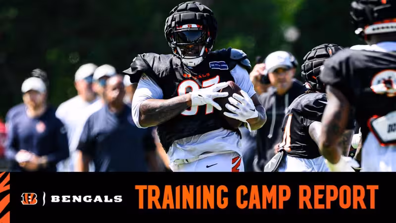 Bears Vs Bengals: Cincinnati defense finishes Thursday's drills with takeaways