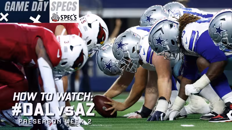 Cowboys Vs Cardinals: Dallas heads to Glendale for Preseason Week 2