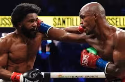 Dazn Boxing: Gary Antonio Russell beats Victor Santillan for WBA interim title