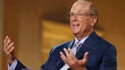 Larry Fink says bank accounts are a bad bet for American savers