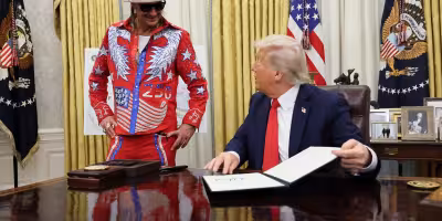 Randy George was told to halt Kid Rock flyby probe before firing