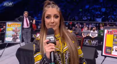 Britt Baker tells fans she is 'at the beach' as AEW All In nears