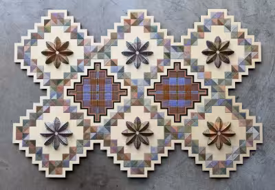 Ornament and memory meet in Nosheen Iqbal's Inherited Forms in Norman