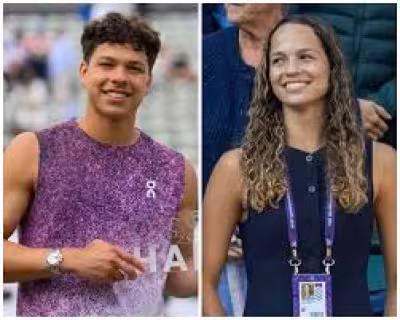 Ben Shelton Girlfriend Trinity Rodman Debuts Blonde Curls at US Open
