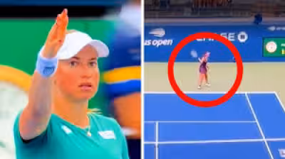 Belinda Bencic Us Open Ball Hit Draws Code Violation After Crowd Strike